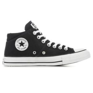 Converse Madison Mid-Top Sneakers in Black/White